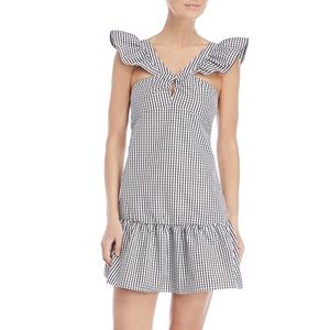 ROMEO & JULIET COUTURE Gingham Ruffle Dress